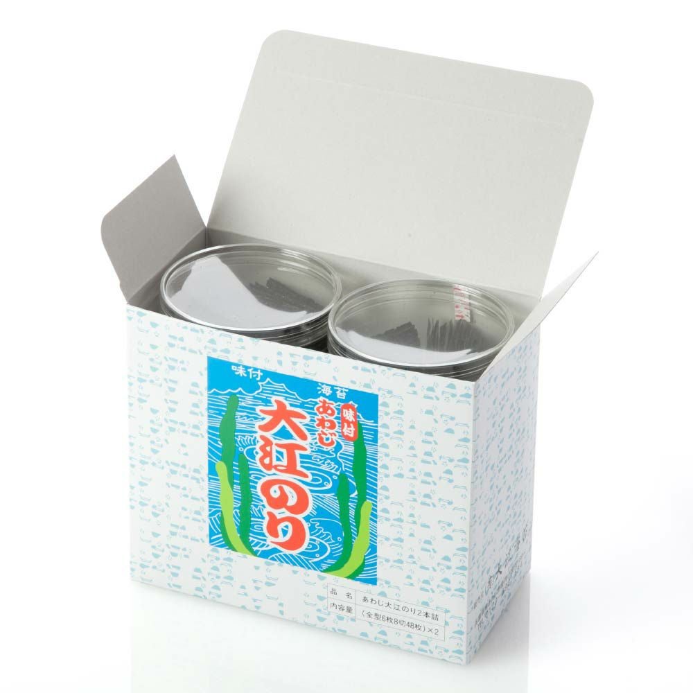 あわじ 大江のり（48枚入）(2本セット(化粧箱、包装)）※注文から発送