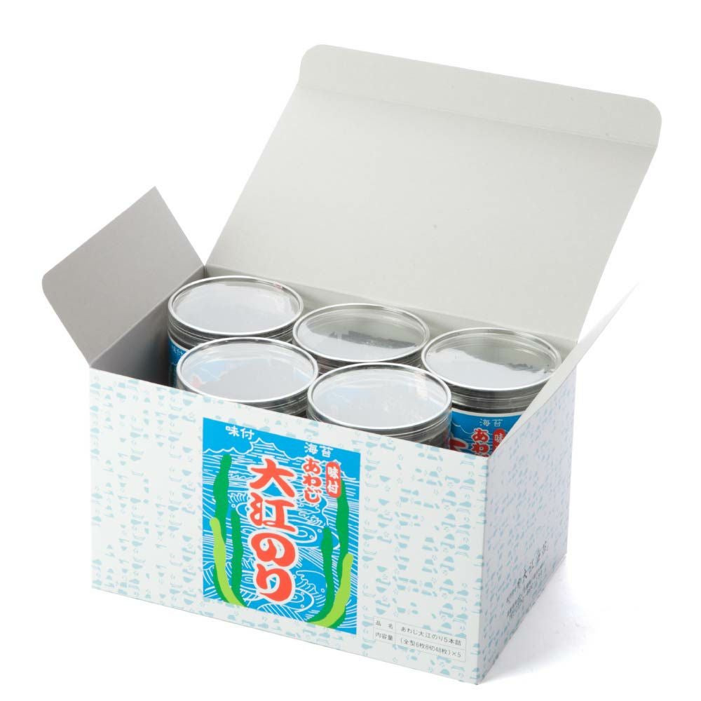 あわじ 大江のり（48枚入）(5本セット(化粧箱、包装))※注文から発送