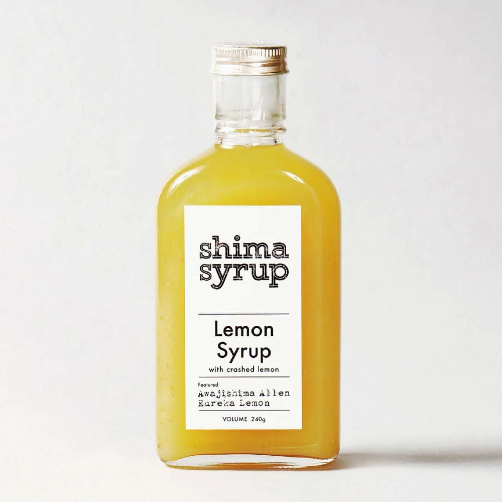 shima syroup(Lemon Syrup) with crashed lemon（240g） | ショップ
